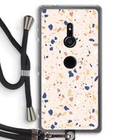 Terrazzo N°23: Sony Xperia XZ2 Transparant Hoesje met koord