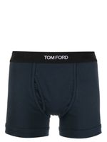 TOM FORD boxers à taille à logo - Bleu - thumbnail