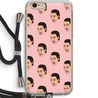 Ugly Cry Call: iPhone 6 PLUS / 6S PLUS Transparant Hoesje met koord