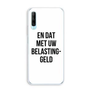 Belastinggeld: Huawei P Smart Pro Transparant Hoesje