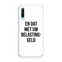 Belastinggeld: Huawei P Smart Pro Transparant Hoesje