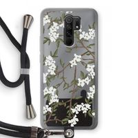 Blossoming spring: Xiaomi Redmi 9 Transparant Hoesje met koord