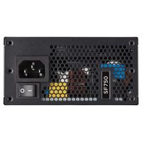 Corsair SF750 power supply unit 750 W 24-pin ATX SFX Zwart - thumbnail