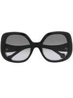 Gucci Eyewear lunettes de soleil à monture carrée - Noir