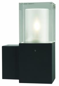 Franssen Zwarte buitenlamp Arendal met led 2615