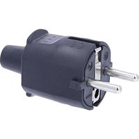 AS Schwabe 62222 Stekker met randaarde PVC 230 V Zwart