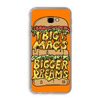Big Macs Bigger Dreams: Samsung Galaxy J4 Plus Transparant Hoesje Big Macs Bigger Dreams: Samsung Galaxy J4 Plus Transparant Hoesje