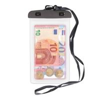 Bellatio Design Telefoonhoesje - 1x - wit - kunststof - 21 x 11,5 cm - waterdicht