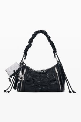 Middelgrote geplooide tas - BLACK - U Middelgrote geplooide tas - BLACK - U