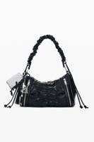 Middelgrote geplooide tas - BLACK - U