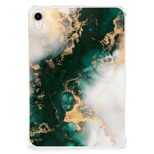 Tablet Back Cover voor Apple iPad mini 6 (2021) Marmer Groen