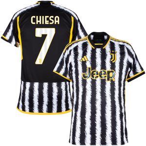 Juventus Shirt Thuis 2023-2024 + Chiesa 7