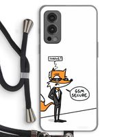 GSM secure: OnePlus Nord 2 5G Transparant Hoesje met koord