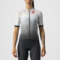 Castelli Climber's 2.0 fietsshirt korte mouw wit/zwart dames M