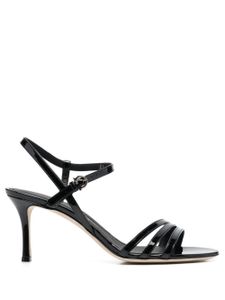 Ferragamo escarpins à boucle 75 mm - Noir