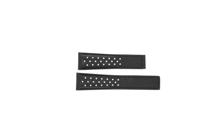 Horlogeband Tag Heuer CAW211P / FC6356 Leder Zwart 22mm