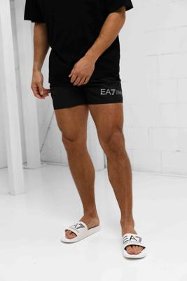 EA7 Emporio Armani 7M000519 Zwembroek Heren Zwart/Zilver - Maat L - Kleur: Zwart | Soccerfanshop