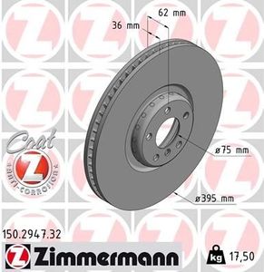 Remschijf FORMULA F COAT Z 150294732