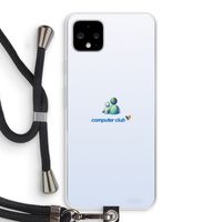 MSN: Pixel 4 XL Transparant Hoesje met koord