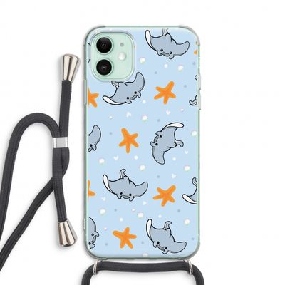 Manta: iPhone 11 Transparant Hoesje met koord