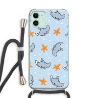 Manta: iPhone 11 Transparant Hoesje met koord
