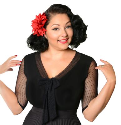 Inspiration Top Black-XL | 25% korting