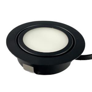 Hope Meubelspot inbouw LED 3W 3000K zwart - 5012541