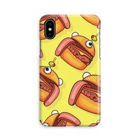 Hamburger: iPhone X Volledig Geprint Hoesje