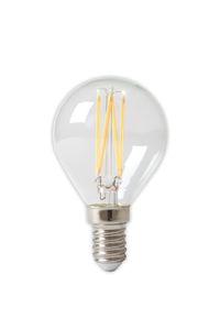 LED volglas Filament Kogellamp 240V 3,5W 350lm E14 P45, Helder 2700K CRI80 Dimbaar - Calex