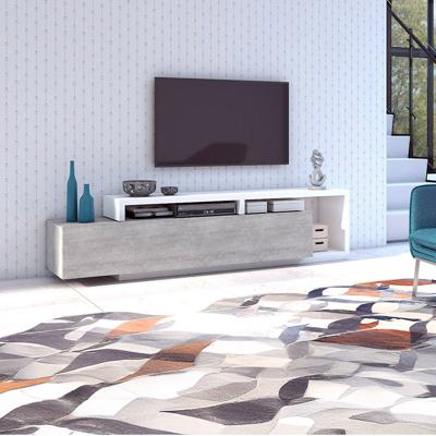 Home365 TV-meubel Bologna - Grijs / Wit