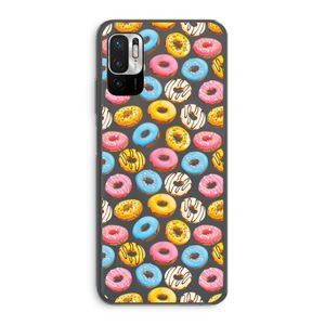 Pink donuts: Xiaomi Redmi Note 10 5G Transparant Hoesje