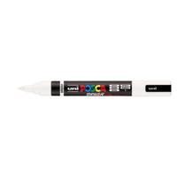 Paintmarker uni posca pc-5br brushpunt m wit
