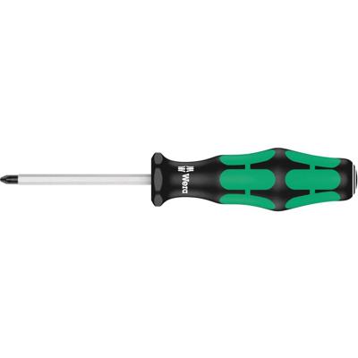 Wera 355 05009340001 Werkplaats Kruiskop schroevendraaier PZ 0 Koplengte: 60 mm