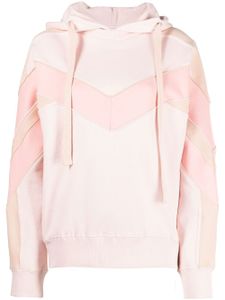 IRO hoodie Chalipa à motif zig-zag - Rose