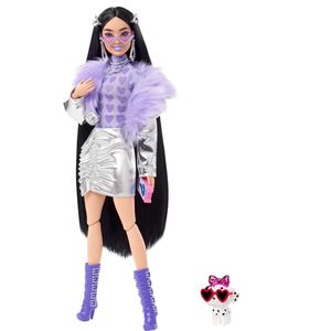 Mattel Extra Fur Purple Boots pop