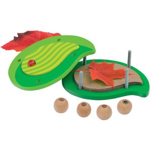 houten bloemenpers