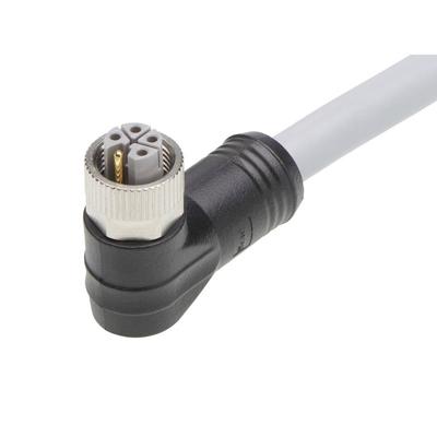 Molex 1205000211 Sensor/actuator connector, geassembleerd Aantal polen (sensoren): 5 Bus, haaks 10 m 1 stuk(s) Bag
