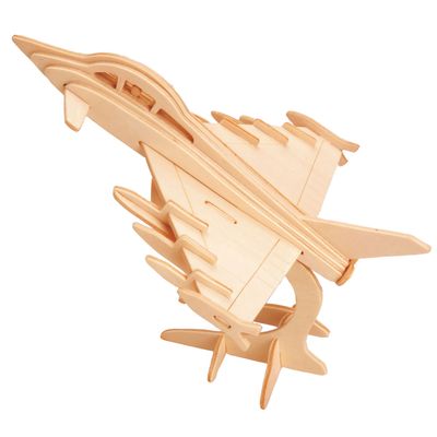 Eureka Gepetto&apos;s workshop houten bouwpakket 3d - straaljager