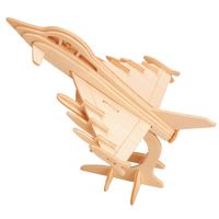Eureka Gepetto&apos;s workshop houten bouwpakket 3d - straaljager