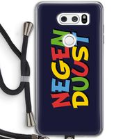 90's One: LG V30 Transparant Hoesje met koord
