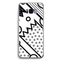 Pop Art #4: Samsung Galaxy S8 Plus Transparant Hoesje