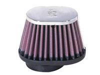 K&N Luchtfilter universeel verchroomd, Universele luchtfilters voor de moto, RC-1820 K&N Luchtfilter universeel verchroomd, Universele luchtfilters voor de moto, RC-1820