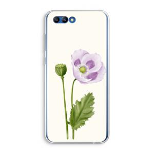 Purple poppy: Honor 10 Transparant Hoesje