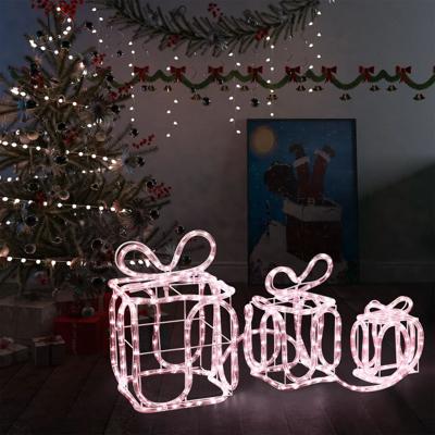 VidaXL Kerstverlichting voor binnen en buiten cadeaudozen 180 led&apos;s
