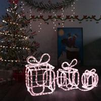 VidaXL Kerstverlichting voor binnen en buiten cadeaudozen 180 led&apos;s
