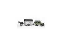 Bruder landrover defender met trailer