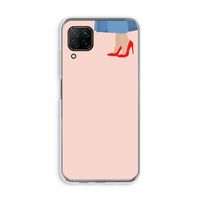 High heels: Huawei P40 Lite Transparant Hoesje