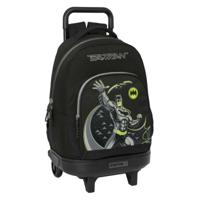 Schoolrugzak met Wielen Batman Game over Zwart 33 x 45 x 22 cm