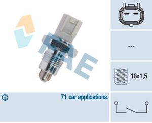 Fae Achteruitrijlichtschakelaar 41302