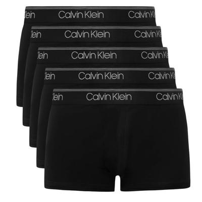 Calvin Klein microfiber low rise trunk 5-pack zwart